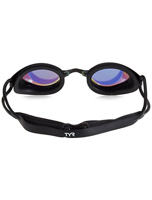 Tyr Blackhawk Mirrored Adult Fit Swim Goggles