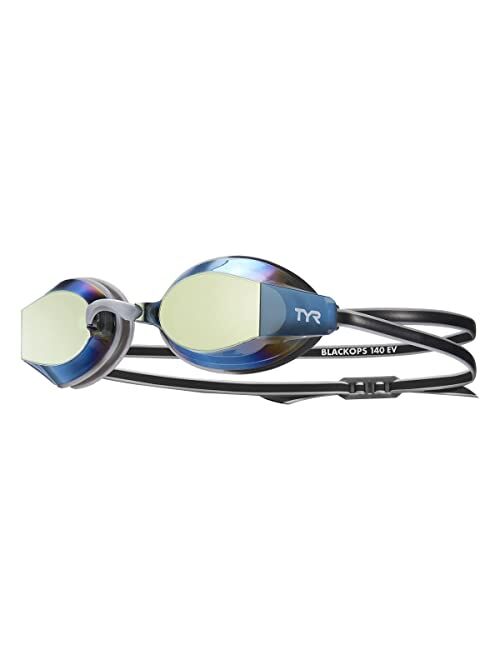 TYR Blackops 140 EV Racing Goggles Mirrored Nano Fit