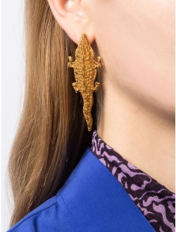 Natia X Lako Crocodile earrings