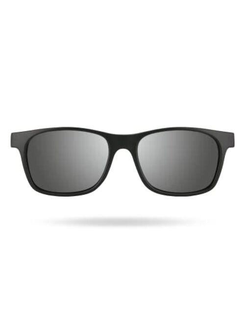 TYR Springdale HTS Sunglasses Polarized Oval, Silver/Black, One Size