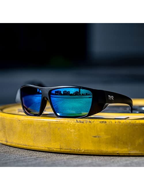 TYR Knox Wrap HTS Rectangular Polarized Sunglasses