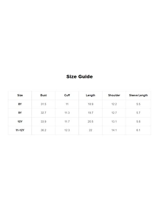 SOLY HUX Girl's Cartoon Cat Print T Shirts Short Sleeve Graphic Tees Summer Tops