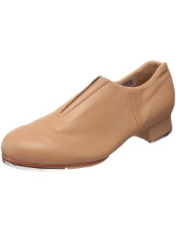 Dance Women's Tap-Flex Leather Slip On Tap Shoe