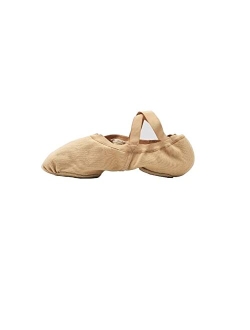 Dance Men's Synchrony Split Sole Stretch Canvas Ballet Slipper / Shoe