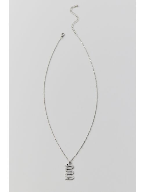 Urban Outfitters Weston Snake Pendant Necklace