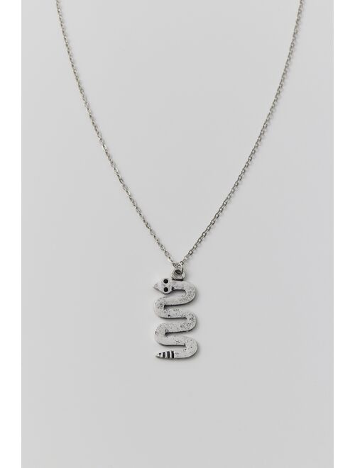 Urban Outfitters Weston Snake Pendant Necklace