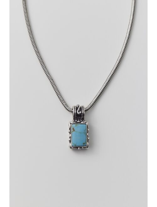 Urban Outfitters Ambrose Turquoise Pendant Necklace