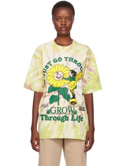 ONLINE CERAMICS Multicolor 'Grow Through Life' T-Shirt