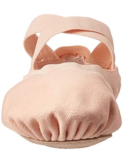 Bloch Girl's Pro Elastic Canvas Split-Sole Ballet Shoe