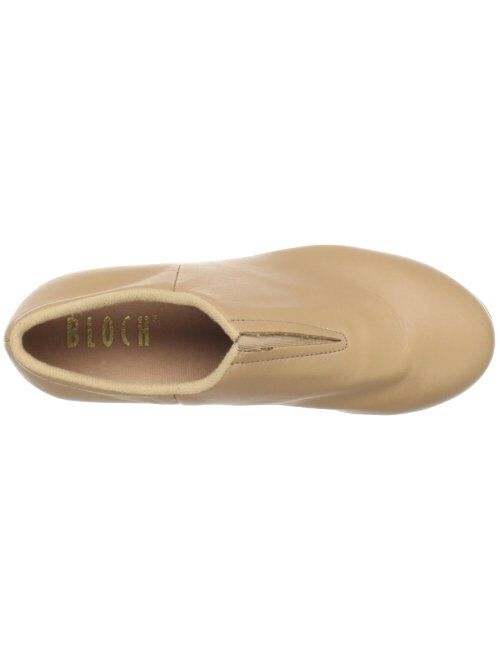 Bloch girls Tap-flex Slip on dance shoes, Tan, 12.5 Little Kid US