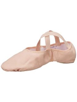 Dance Women's Pro Arch Canvas and Mesh Split Sole Ballet Shoe/Slipper