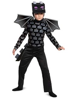 Minecraft Ender Dragon Costume for Kids, Video Game Inspired Character Outfit