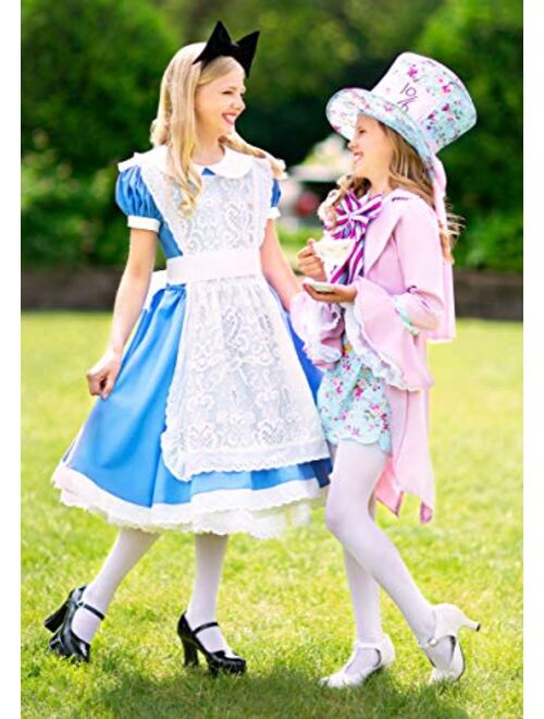 Fun Costumes Pretty Mad Hatter Girls Costume