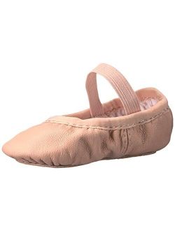 Dance Kids Belle Full Sole Leather Ballet Slipper / Shoe