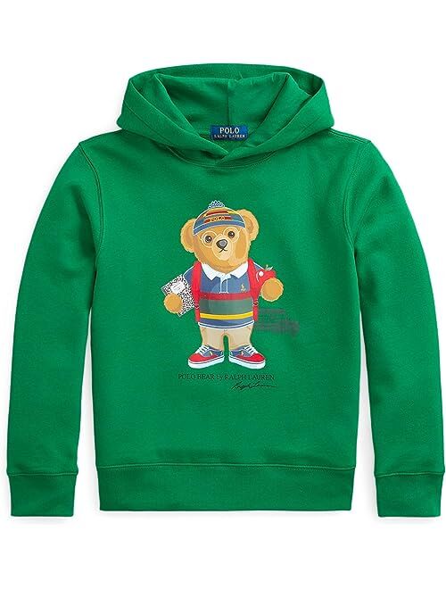 Polo Ralph Lauren Kids Polo Bear Logo Fleece Hoodie (Big Kids)