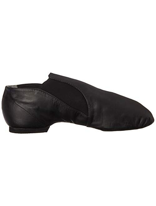 Bloch Dance Men's Elasta Bootie Leather and Elastic Split Sole Jazz Shoe