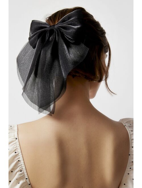 Urban Outfitters Satin Hair Bow Barrette