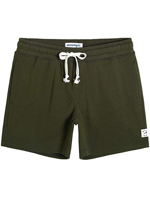 maamgic Mens Athletic Gym Shorts 5.5