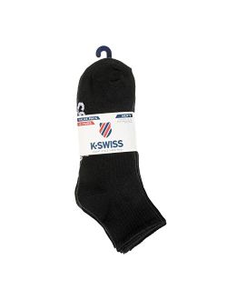 Men's 10 Pairs Flat Knit Breathable, Casual and Athletic, Running, Weekender Socks - Quarter Length Socks for Men