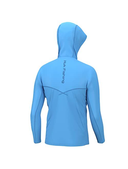 HUK Men's Icon X Hoodie, Fishing Shirt with Sun Protection