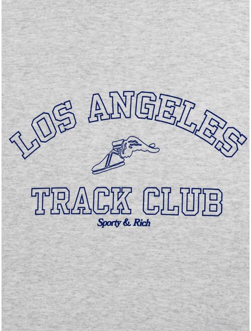 Sporty & Rich Track Club crew-neck sweatshirt