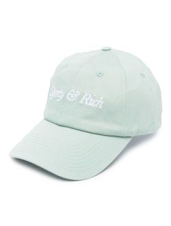 logo-embroidered cotton baseball cap