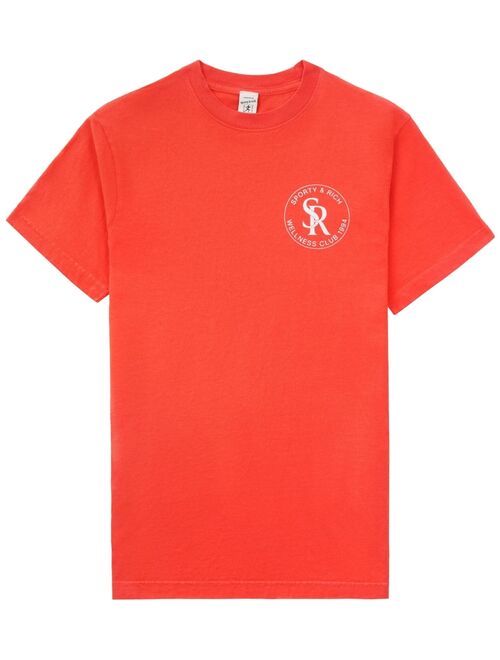 Sporty & Rich logo-print cotton T-shirt