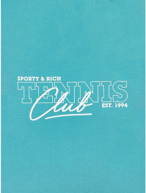 Sporty & Rich 80s Tennis Club cotton sweatshirt