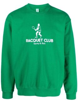 Racquet Club crew-neck sweatshirt