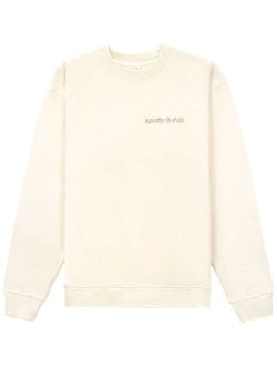 Avant Garde logo-print sweatshirt