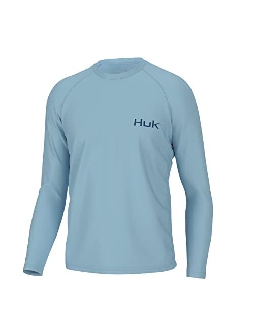HUK Men's Kc Pursuit Long Sleeve, Sun Protecting Fishing Shirt