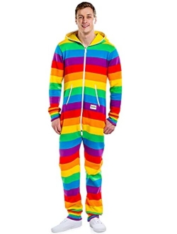 Pride Rainbow Jumpsuits for Adults - Cozy One Piece Jumpsuit for Men and Women