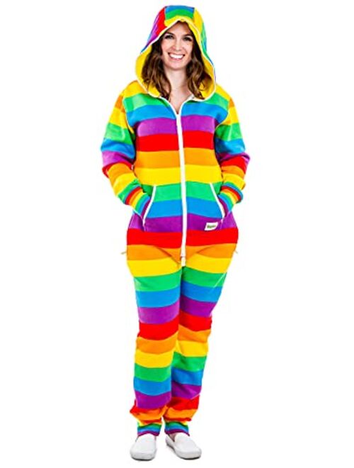 Tipsy Elves Pride Rainbow Jumpsuits for Adults - Cozy One Piece Jumpsuit for Men and Women