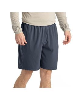 Free Fly Men's Breeze Short 8 Inch Inseam - Quick Dry, Moisture-Wicking, Breathable Shorts with Sun Protection UPF 50+