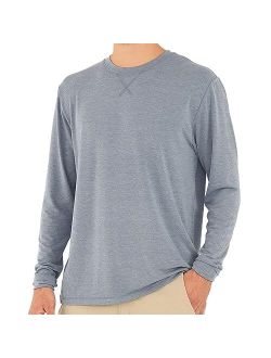 Free Fly Men's Bamboo Flex Long Sleeve - Premium-Weight Men's Shirt - Long Sleeve Shirt for Men - Sun Protection UPF 50+