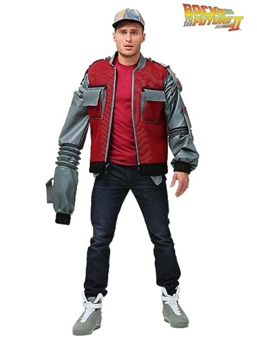 Fun Costumes Men's Back to the Future Jacket Authentic Marty McFly Adult Costume Jacket