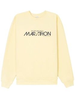 Marathon logo-print sweatshirt