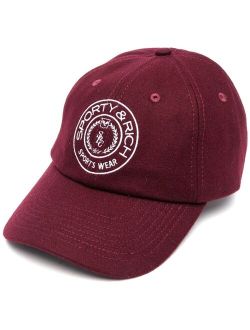 embroidered-logo baseball cap