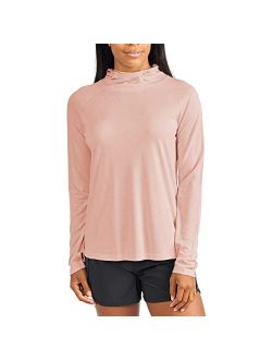 Free Fly Women's Bamboo Lightweight Hoodie - Quick Dry, Breathable Performance Outdoor Shirt with Sun Protection - UPF 40+