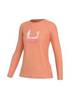 Women's Pursuit Graphic Long Sleeve, Fishing Shirt