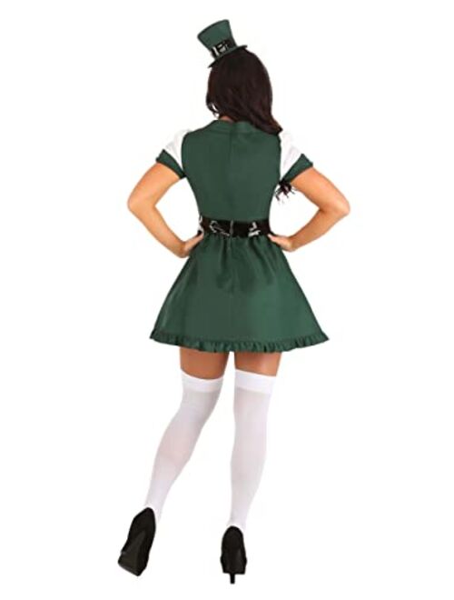 Fun Costumes Women's St. Patrick's Sexy Costume Adult Lucky Leprechaun Costume