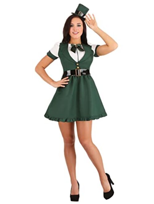 Fun Costumes Women's St. Patrick's Sexy Costume Adult Lucky Leprechaun Costume