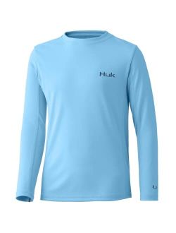 Kids' Icon X Long-Sleeve Shirt with Sun Protection