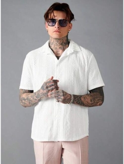 Manfinity RSRT Men Solid Button Up Shirt