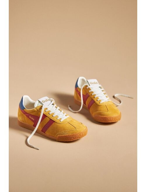 Gola Women's Yellow Low Top Elan Sneakers