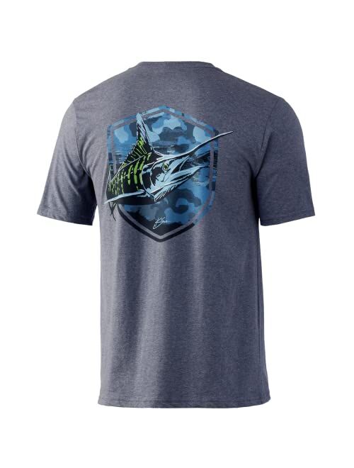 HUK Men's Kc Scott Short Sleeve Tee | Performance Fishing T-Shirt