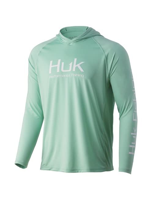 HUK Mens Pursuit Hoodie | Performance Long-Sleeve Shirt +30 UPF