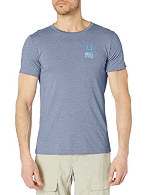 HUK Men's Short Sleeve Tee | Performance Fishing T-Shirt