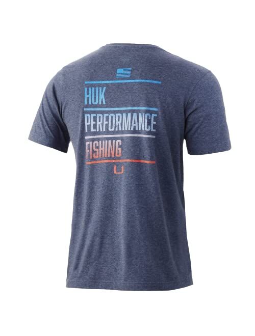 HUK Men's Short Sleeve Tee | Performance Fishing T-Shirt