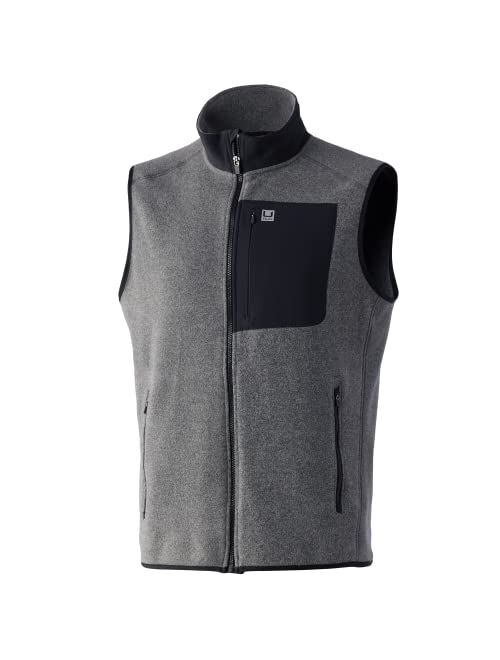 HUK Men's Waypoint Fleece Performance Recycled Poly Vest
